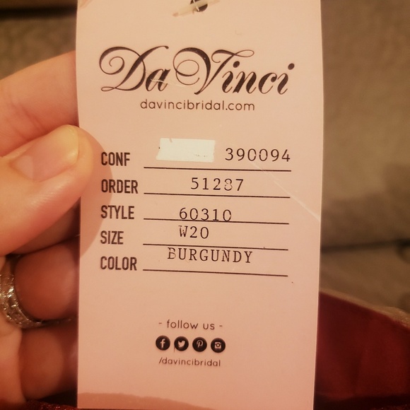 DaVinci Bridesmaid dress 60310 - Picture 2 of 8